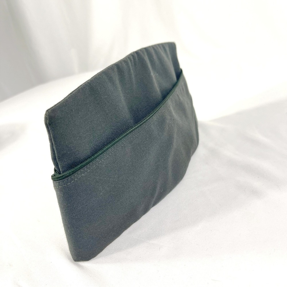 VTG Army WWII Glider Hat Airborne Paratrooper Leather Sweatband Green Piping WW2 - Picture 5 of 7